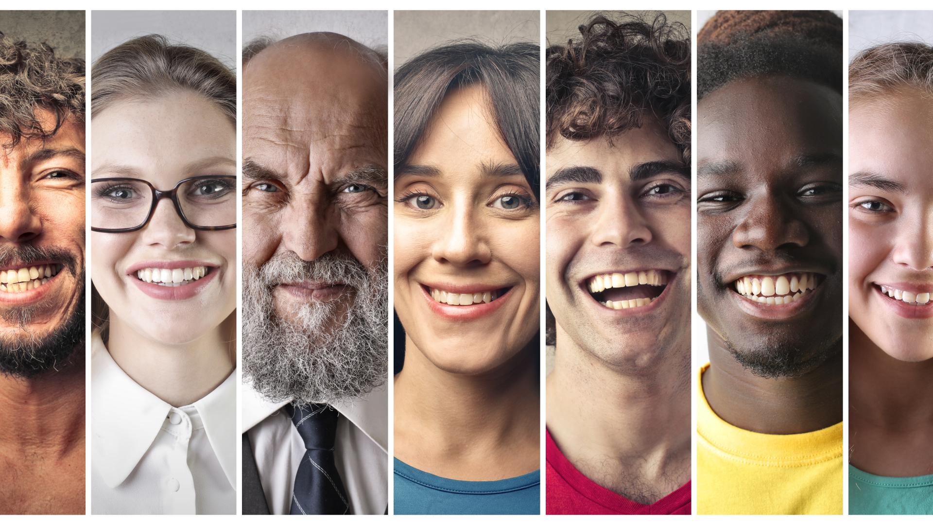 People of all ages and ethnicities