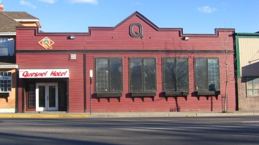 Front Elevation of Saloon